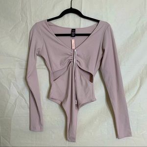 NWT Victoria's Secret Long Sleeve Bodysuit